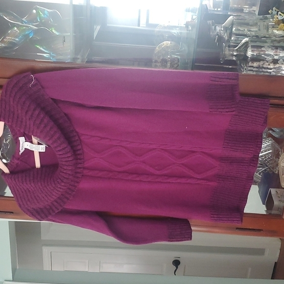 STYLE & Co Cowley neckline sweater medium nwt - Picture 5 of 7